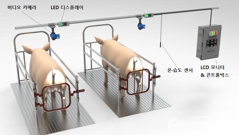 양돈인공지능_분만사관리시스템모식도