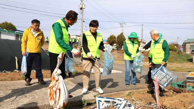 주민이 직접 가꾸는, ‘클린농촌 만들기’ 본격 가동